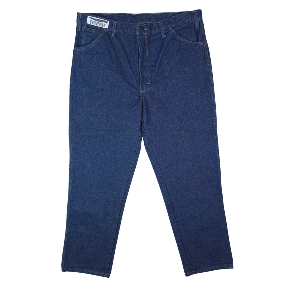 G&K Services FR Jeans Mens 38x30 Blue NFPA 2112 CAT 2 Workwear Denim